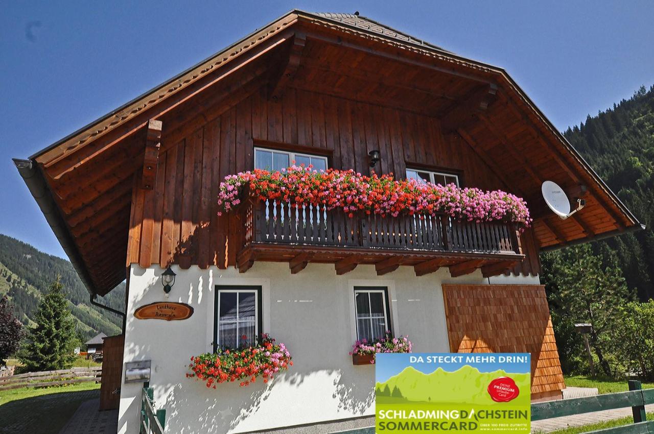Landhaus Riesneralm Donnersbachwald Buitenkant foto